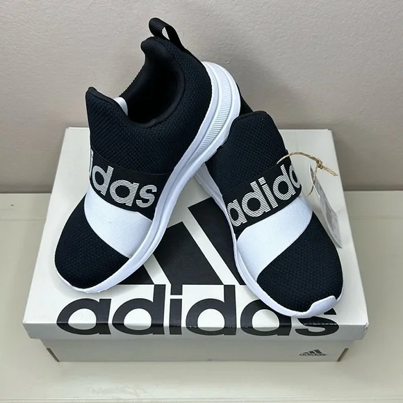 adidas gazelle silver green womens Shop Grey Girls Lite Racer Adapt 7.0 Slip On Sneakers (Little Kid-Big Kid)  – Shoebacca main image 0